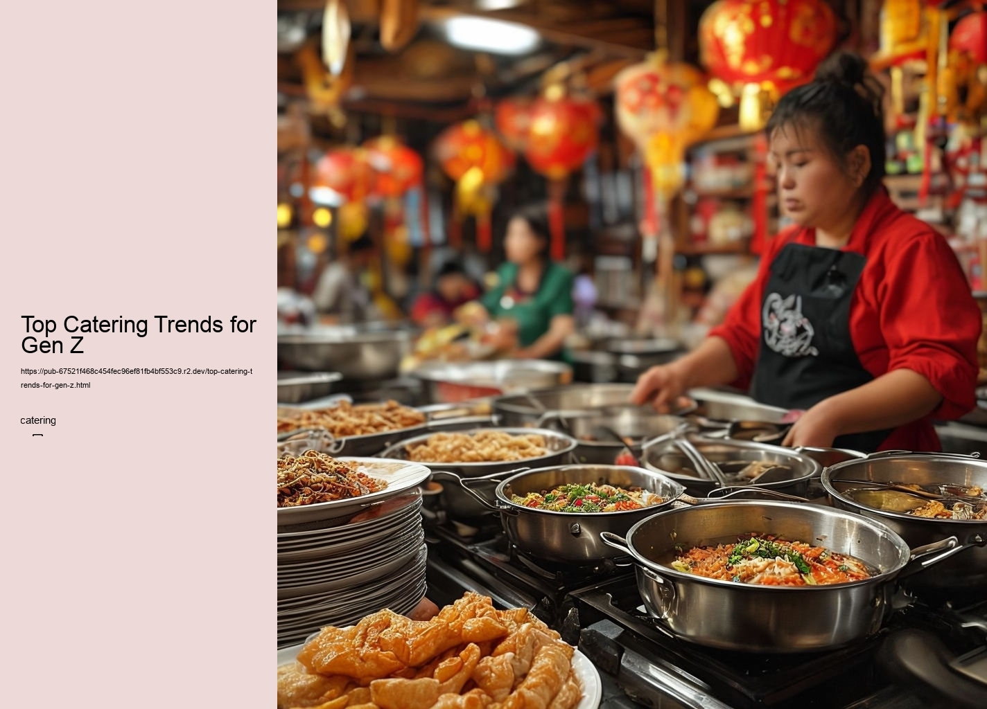 Top Catering Trends for Gen Z